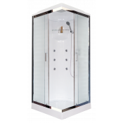 Душевая кабина Royal Bath RB80HP2-M-CH (матовое)